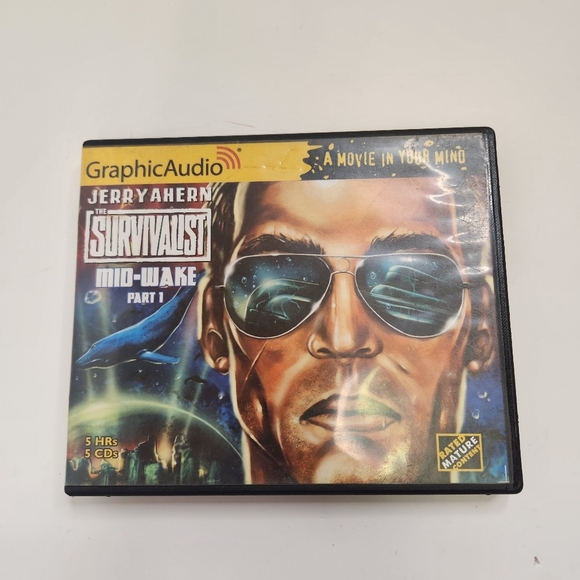 Graphic Audio CD Audiobook Jerry Ahern Survivalist Mid Wake Part 1 - Picture 1 of 3